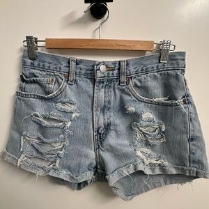 Levi's 505 Regular Fit denim shorts